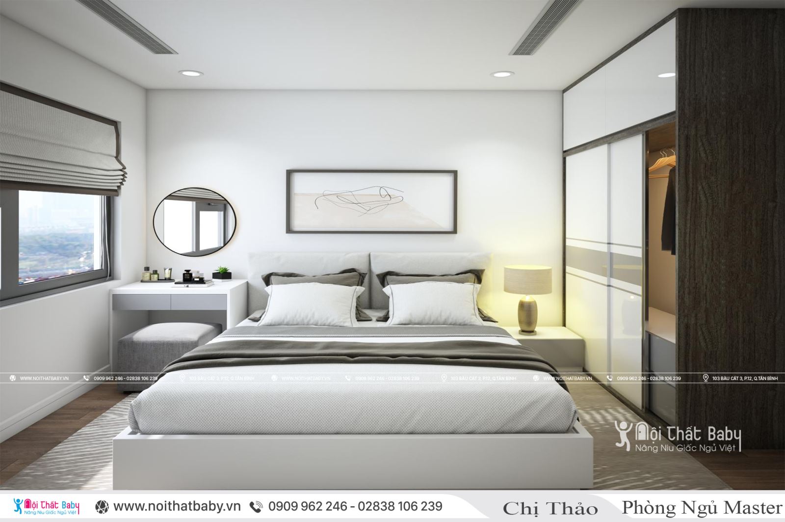 Khám phá nội thất hiện đại căn 63m2 chung cư Emerald Celadon city